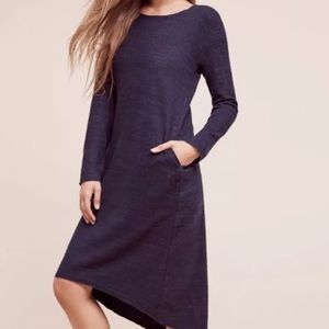 Anthropologie cross back knit dress